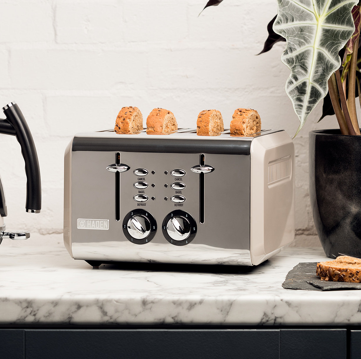 HADEN Cotswold 4Slice Wide Slot Toaster & Reviews Wayfair