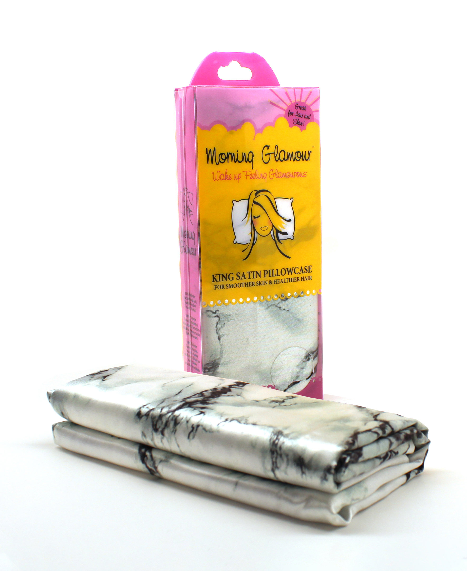 MorningGlamour Morning Glamour Abstract Satin Pillowcase Wayfair