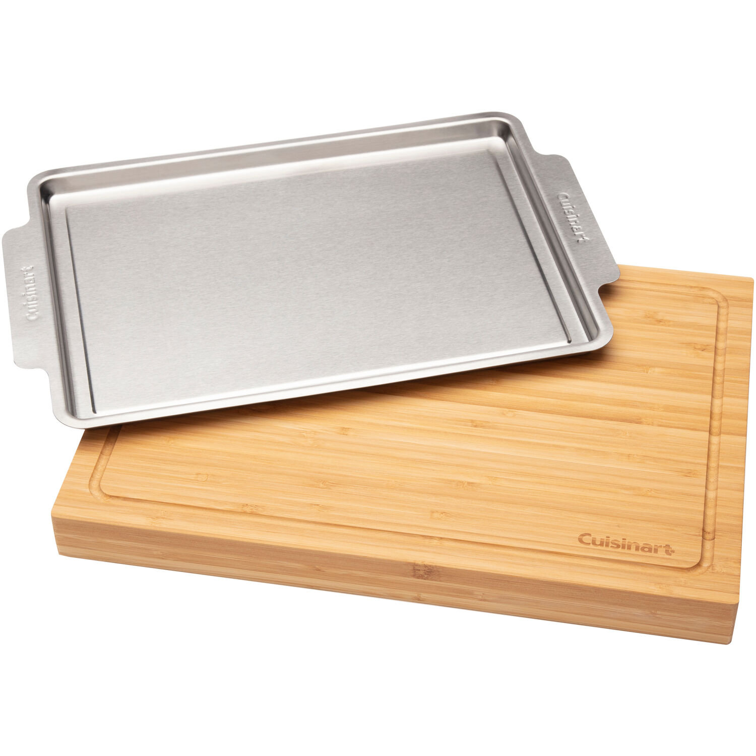 Cuisinart Bamboo Cutting Board with Hidden Tray Wayfair