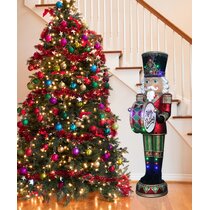 Nutcracker Foresters with Chainsaw 5 1/2x9 1/8in New Christmas Wxh 
