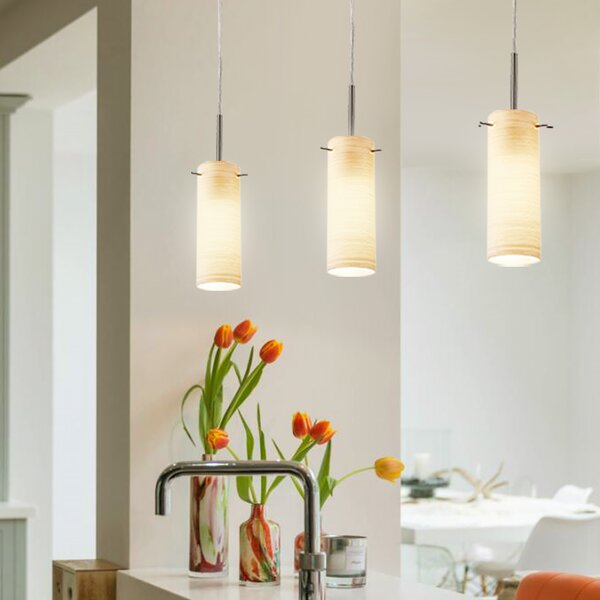 Modern Simple LED Cylindrical Pendant Lamp Hanging Chandelier Fixture Lighting 