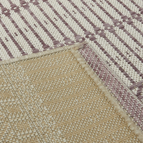 Birch Lane™ Danforth Performance Purple/Beige Rug & Reviews | Wayfair