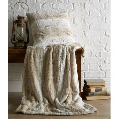Catherine Lansfield Velvet Faux Fur Throw Blankets Luxury Throws 150cm x 200cm 