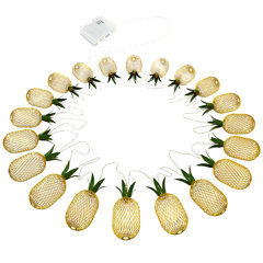 20 LED Pineapple String Lights Fairy Lights for Wedding Party Bedroom Birthday 