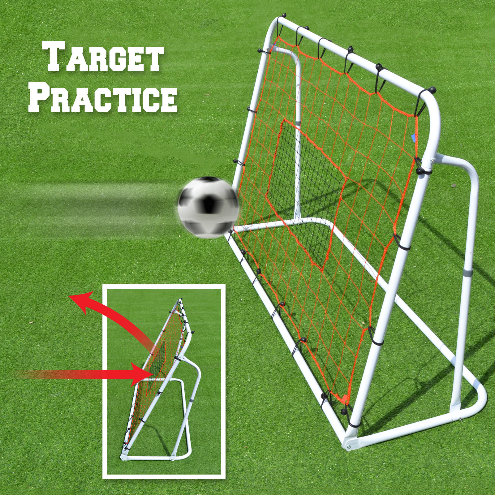 SunriseOutdoorLTD Adjustable Soccer Rebounder Wayfair