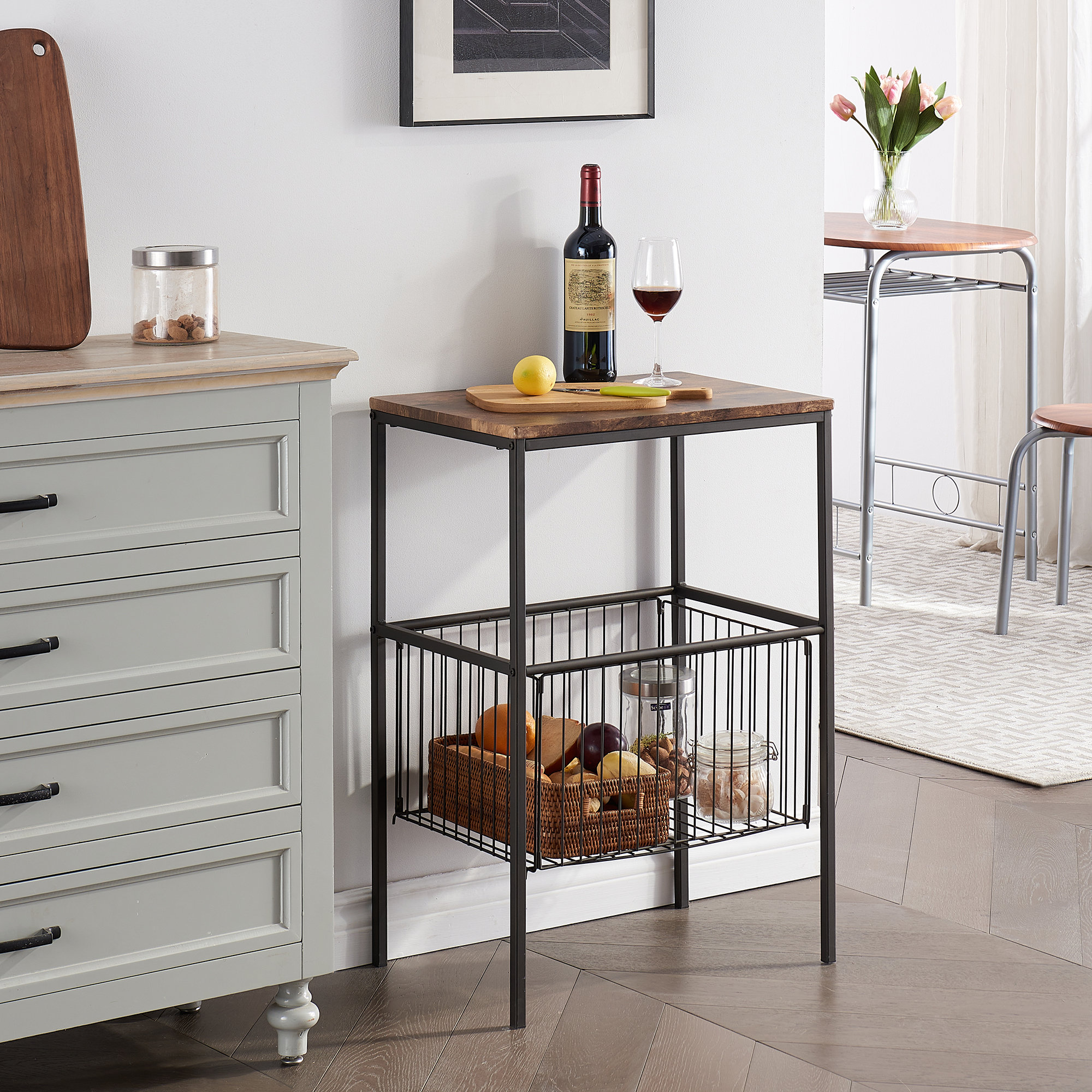 Tall End Table for Kitchen: Stylish Storage & Space-Saving Solutions