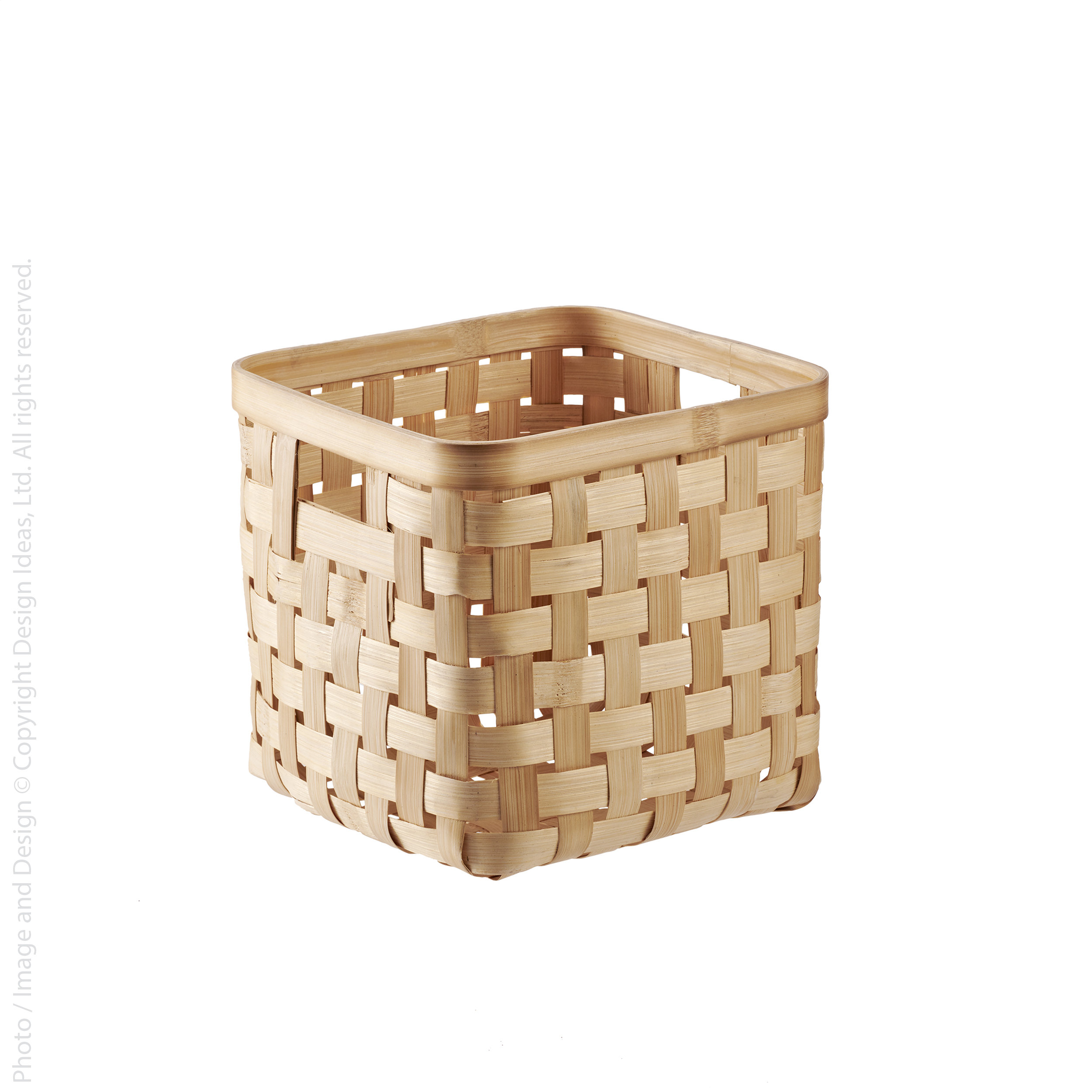 Bayou Breeze Bamboo Storage Bin Wayfair