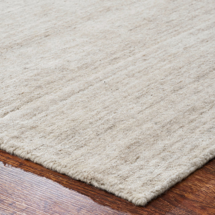 Ebern Designs Alexandria Handmade Flatweave Cream Rug & Reviews | Wayfair
