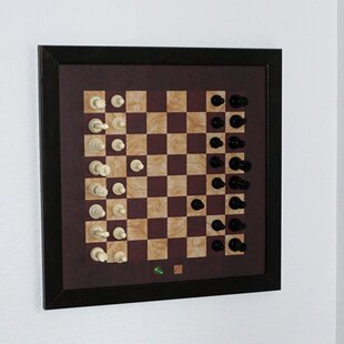 16 Inch Wooden Glossy Flat Chess Board ,Christmas Gift Chess. ONLY CHESS BOARD 