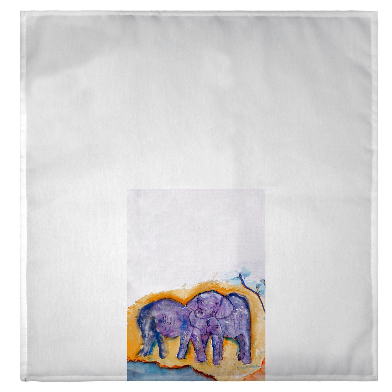 World Menagerie Snydertown Elephants Hand Towel Wayfair