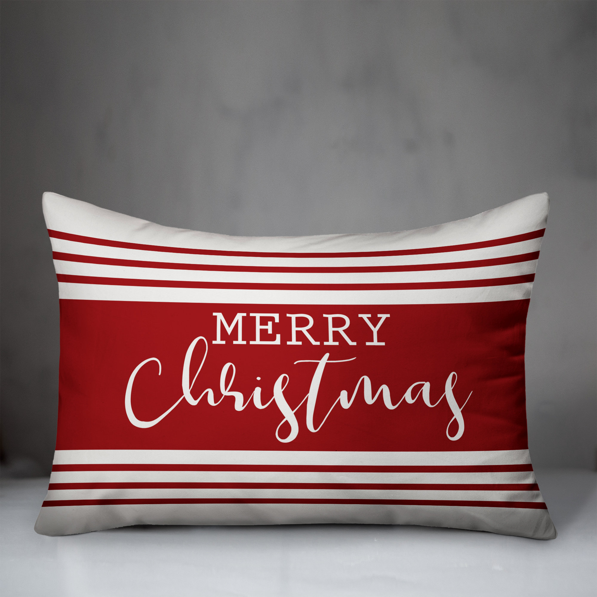 The Holiday Aisle® Crotts Striped Throw Pillow & Reviews Wayfair