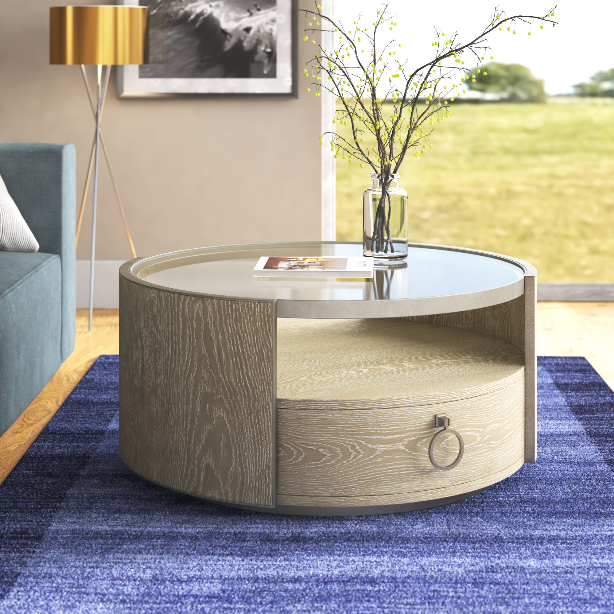 Brayden Studio® Caherty Cazenovia Coffee Table with Storage Wayfair