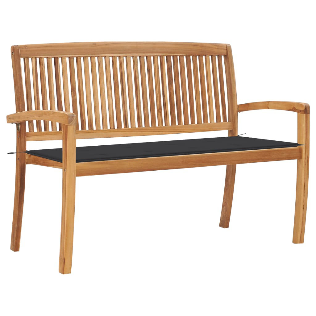 Red Barrel Studio® Outdoor Patio Bench Stacking Patio Bench with