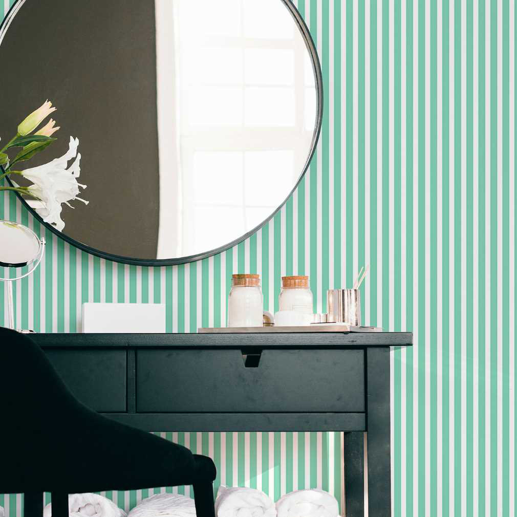 Ebern Designs Terrero Peel & Stick Striped Wallpaper Wayfair