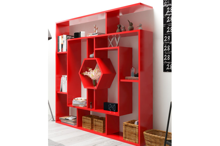 Top 13 Red Bookcases & Bookshelves in 2023 | Wayfair