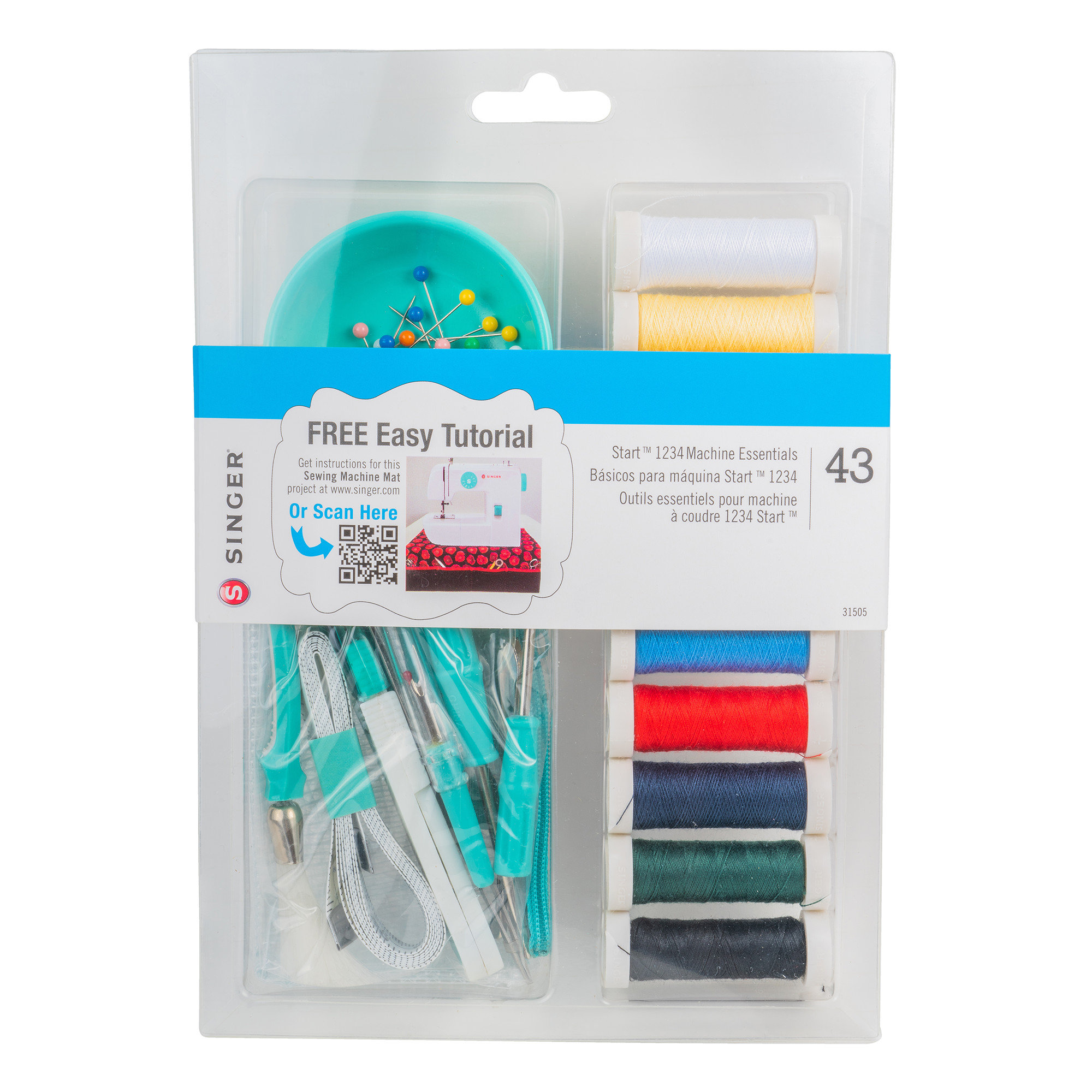 Singer Machine Essentials 1234 Starter Sewing Kit & Reviews Wayfair
