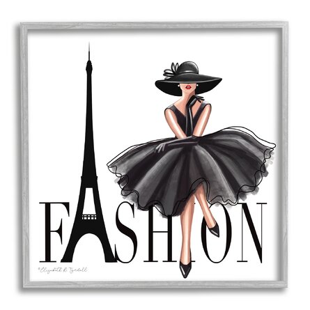 Parisian Fashion - Graphic Art