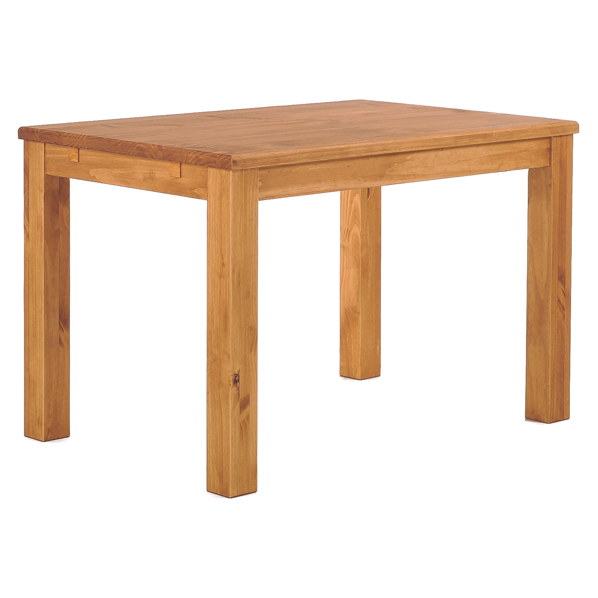 Tablechamp Solid Brazilian Pine Wood Dining Table, 47 X 30 Inches