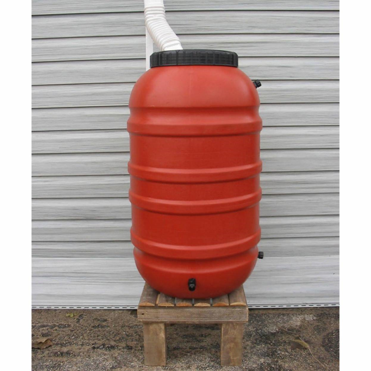 F4 55 Gallons Gal. Weather Resistant Plastic Rain Barrel Wayfair
