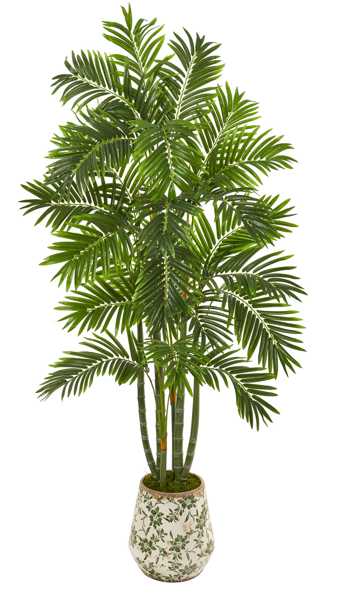 Bay Isle Home ArtificialPalm Tree in Planter & Reviews Wayfair