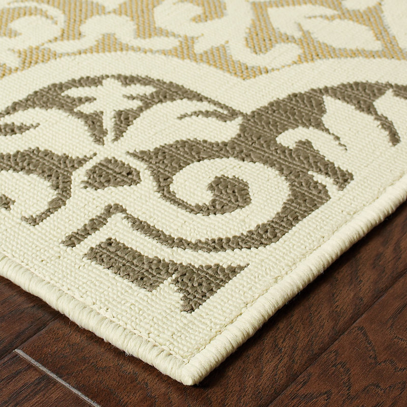 The Conestoga Trading Co. Colton Ivory/ Gray Indoor/Outdoor Rug ...