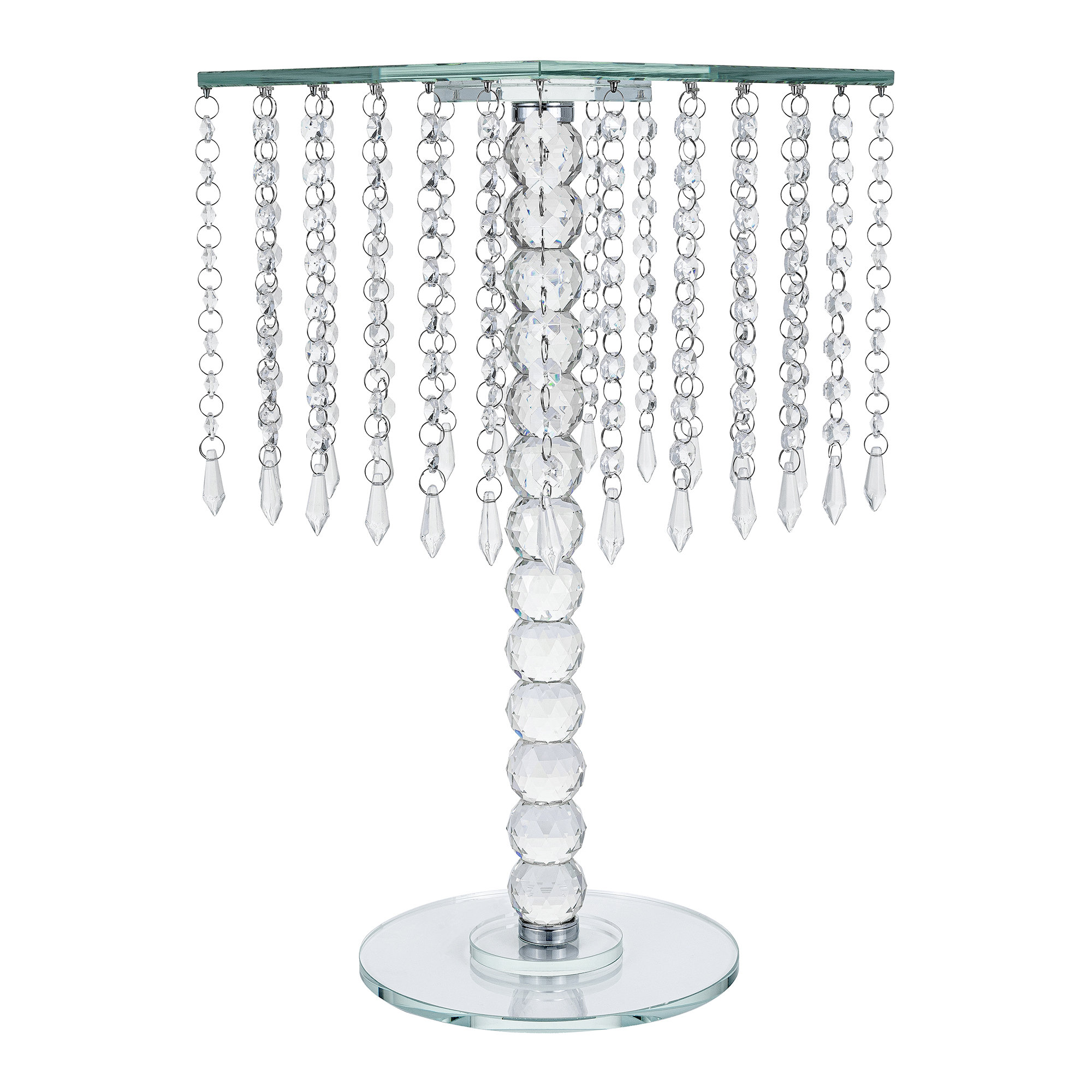 The Party Aisle™ Crystal Cake Stand & Reviews Wayfair