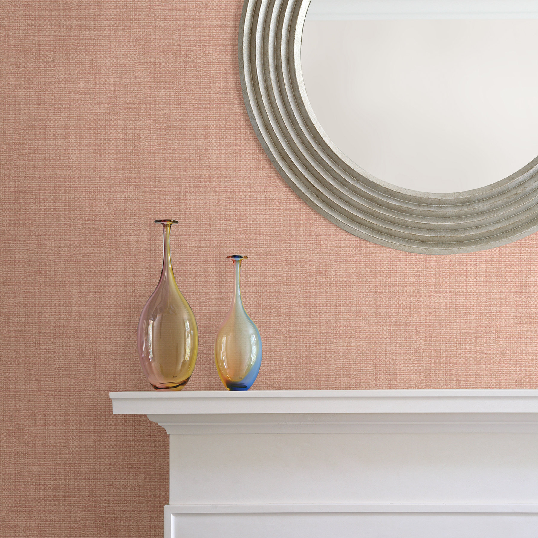 Gracie Oaks Wlikerson Faux Grasscloth Wallpaper & Reviews Wayfair