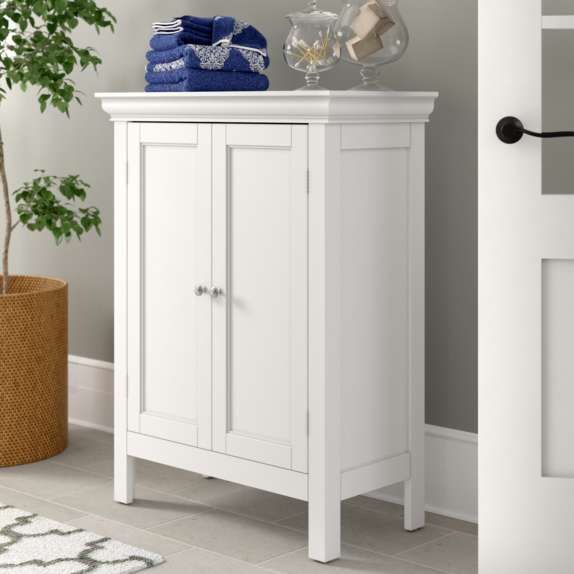 Three Posts Nantwich Freestanding Bathroom & Reviews Wayfair