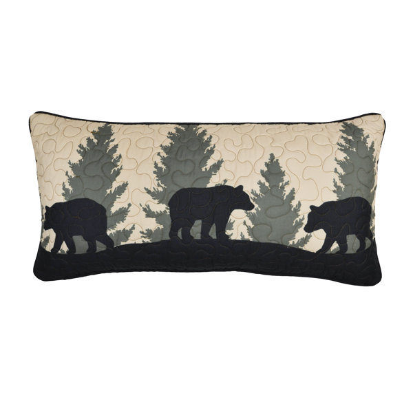 bear decorative pillow