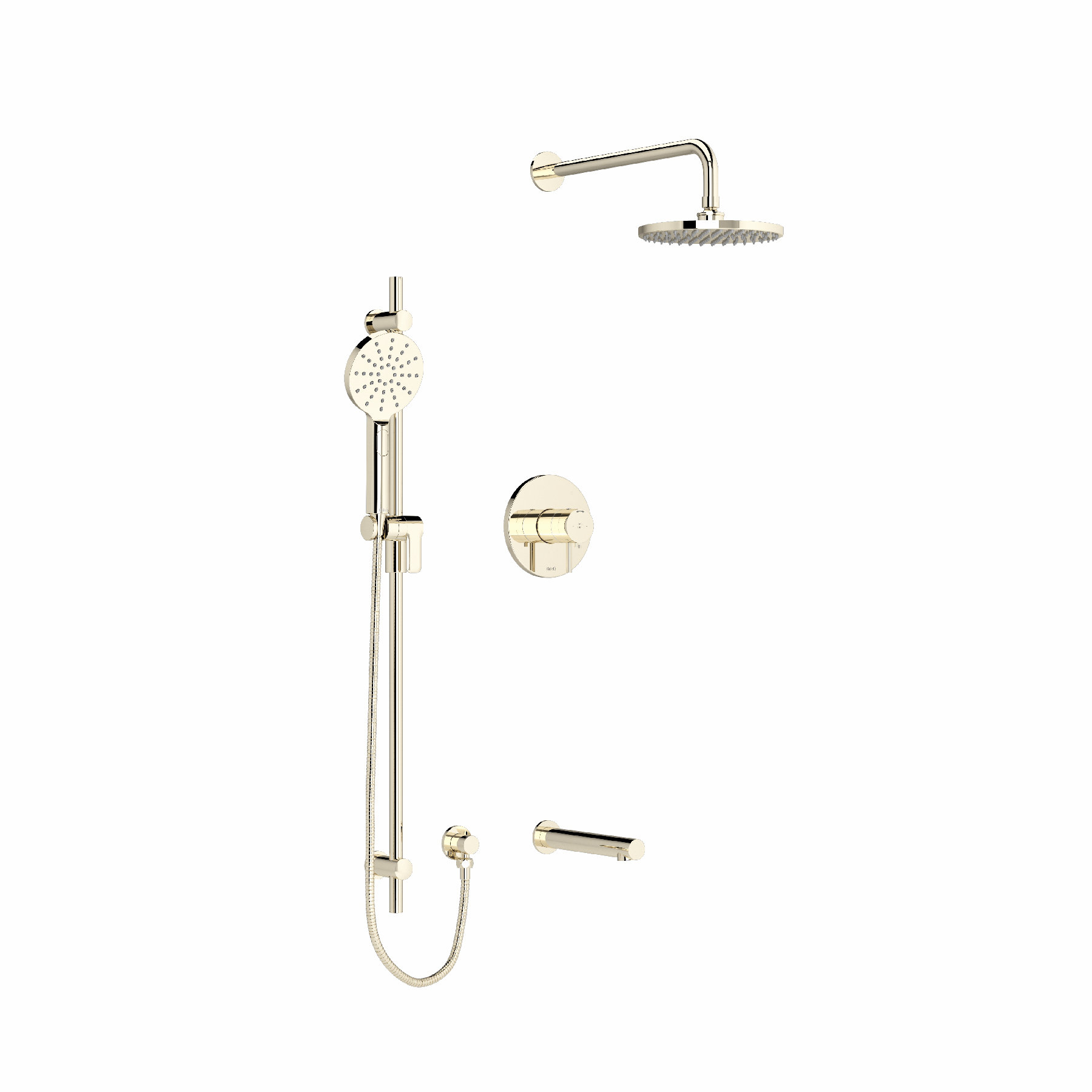House of Rohl Pallace Pressure Balanced Complete Shower System with