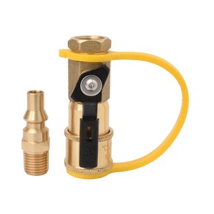 NEW DUAL OUTLET BOTTLE CONNECTOR PIECE POL MALE TO 2 x FEMALE PROPANE CYLINDER 
