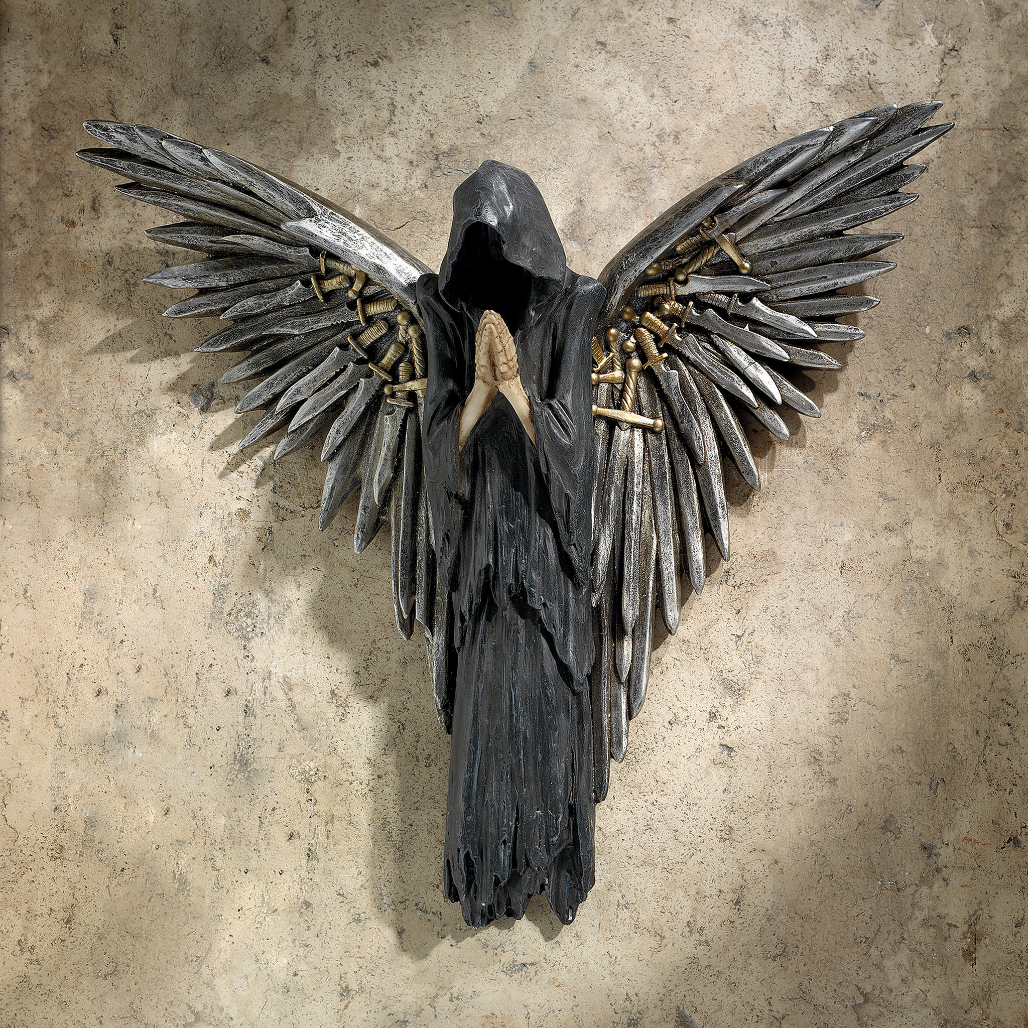 Design Toscano Soul of the Warrior Grim Reaper Wall Décor & Reviews |  Wayfair