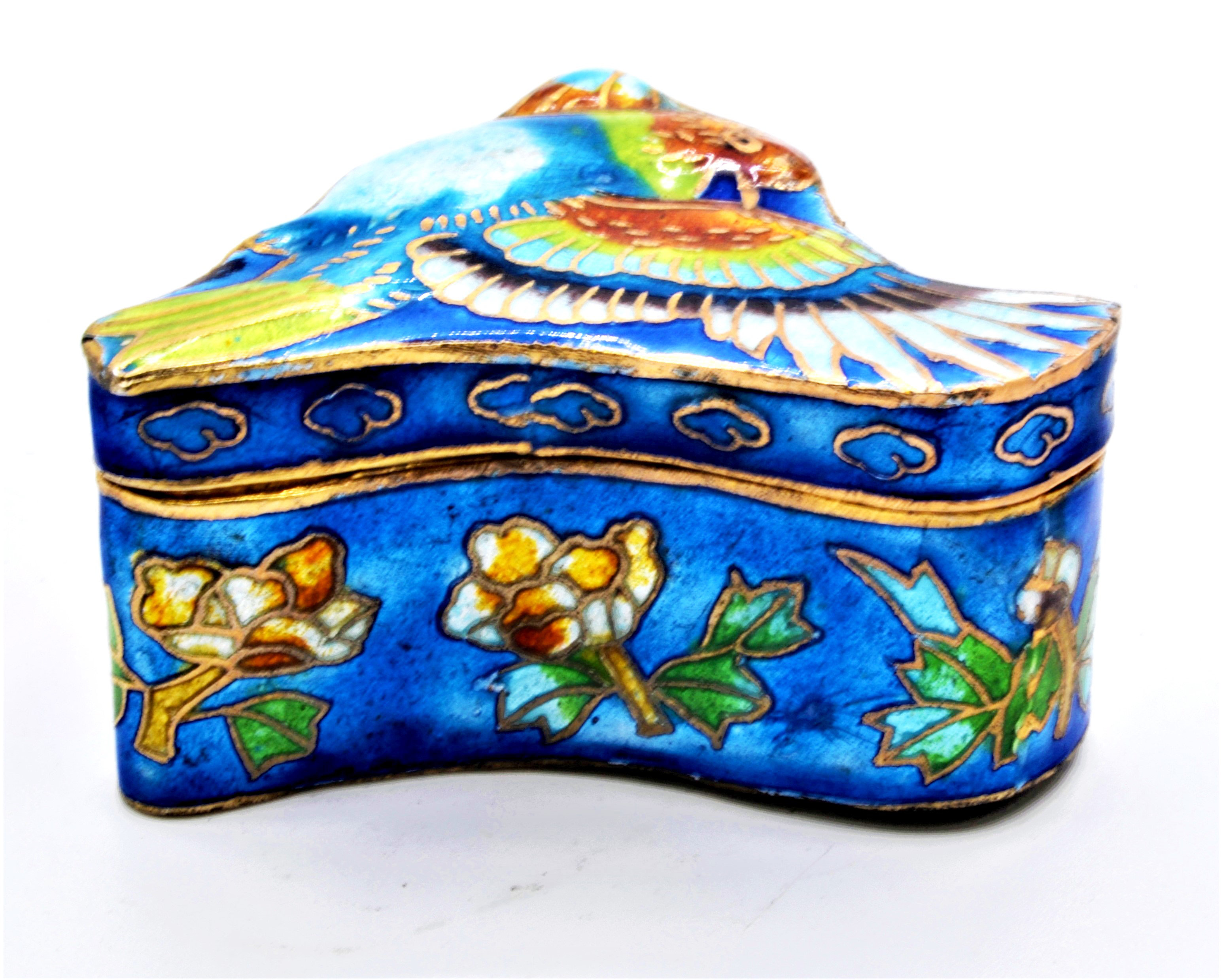 Fleur De Lis Living Vintage Cloisonne Trinket Box Wayfair