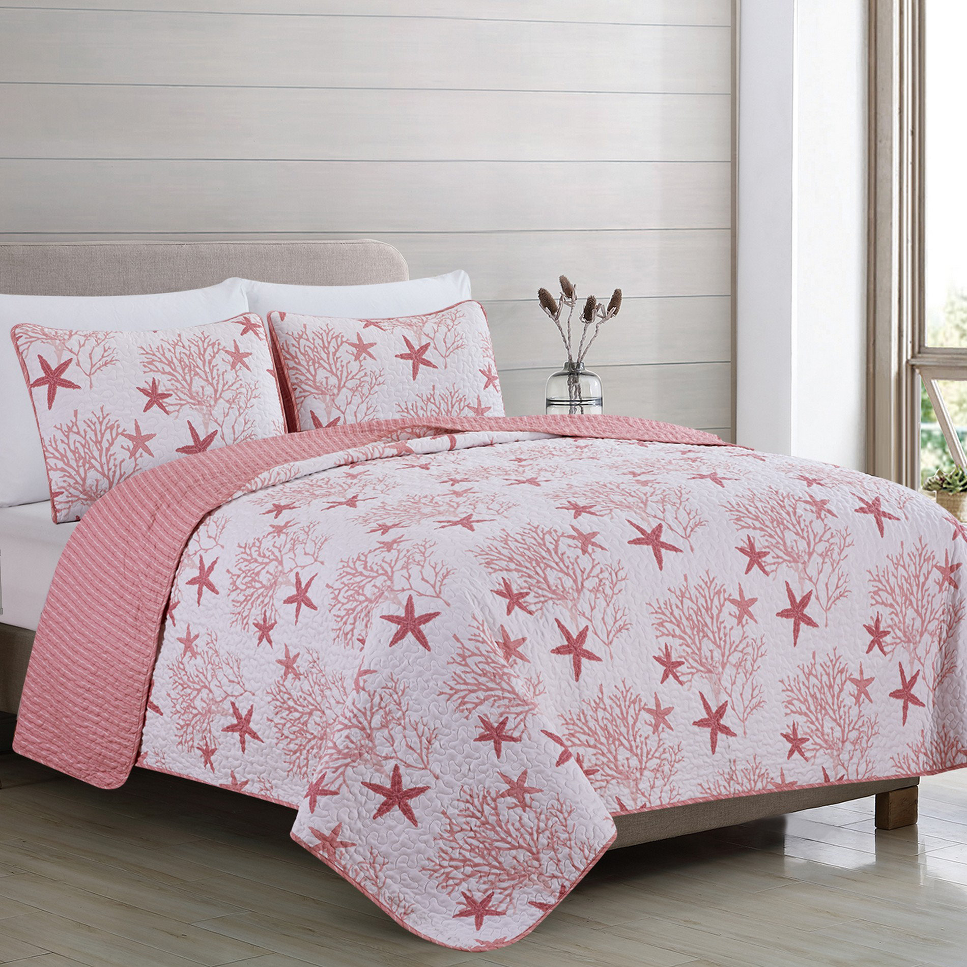 Highland Dunes Launceston Cotton Blend Quilt Set & Reviews Wayfair