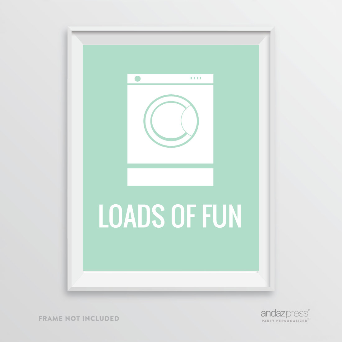 Ebern Designs Laundry Room - Unframed Graphic Art & Reviews | Wayfair