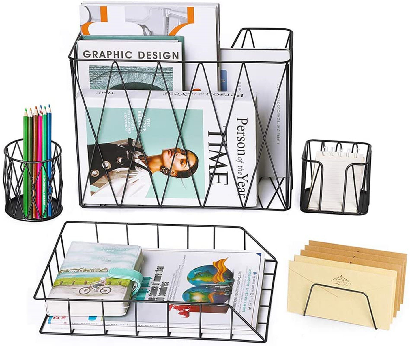 Rebrilliant Jakyre Desktop Magazine Holder Wayfair