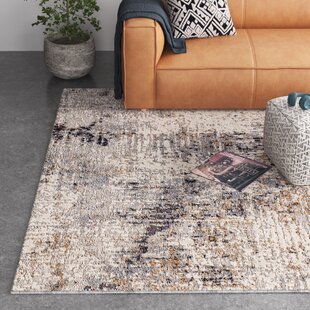 Oshawa White Grey Abstract Durable Runner Area Rug Carpet 4x6 5x7 7x9 8x10 
