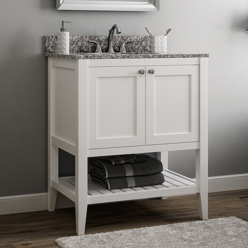 Beachcrest Home Galveston 24" Single Bathroom Vanity Base Only ...