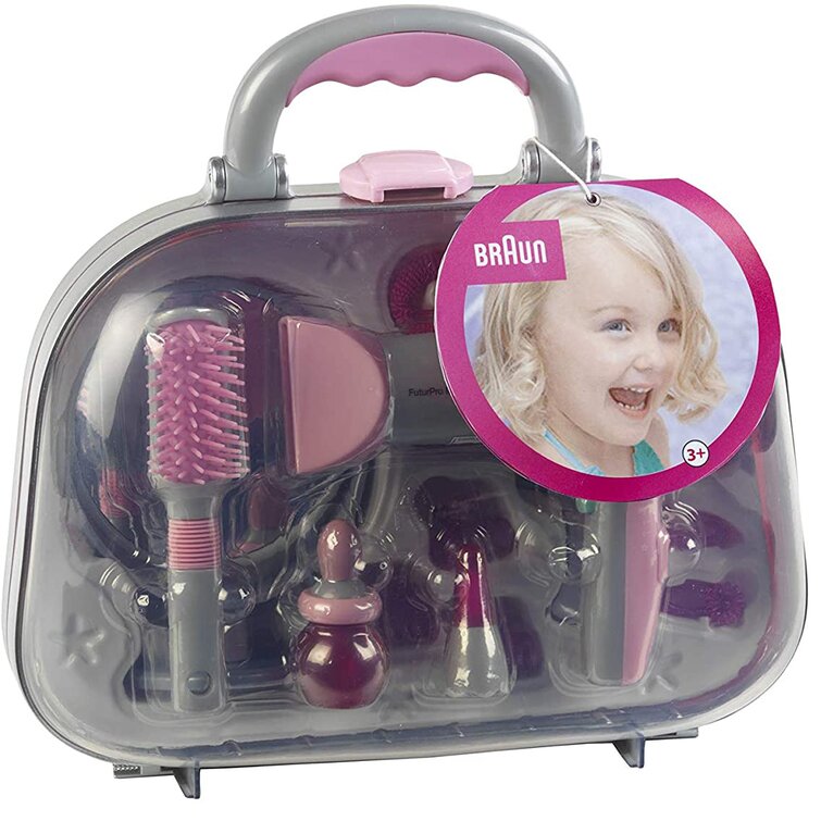 Klein Toys 15 Piece Braun Kids Hairstyling Housekeeping Set & Reviews |  Wayfair