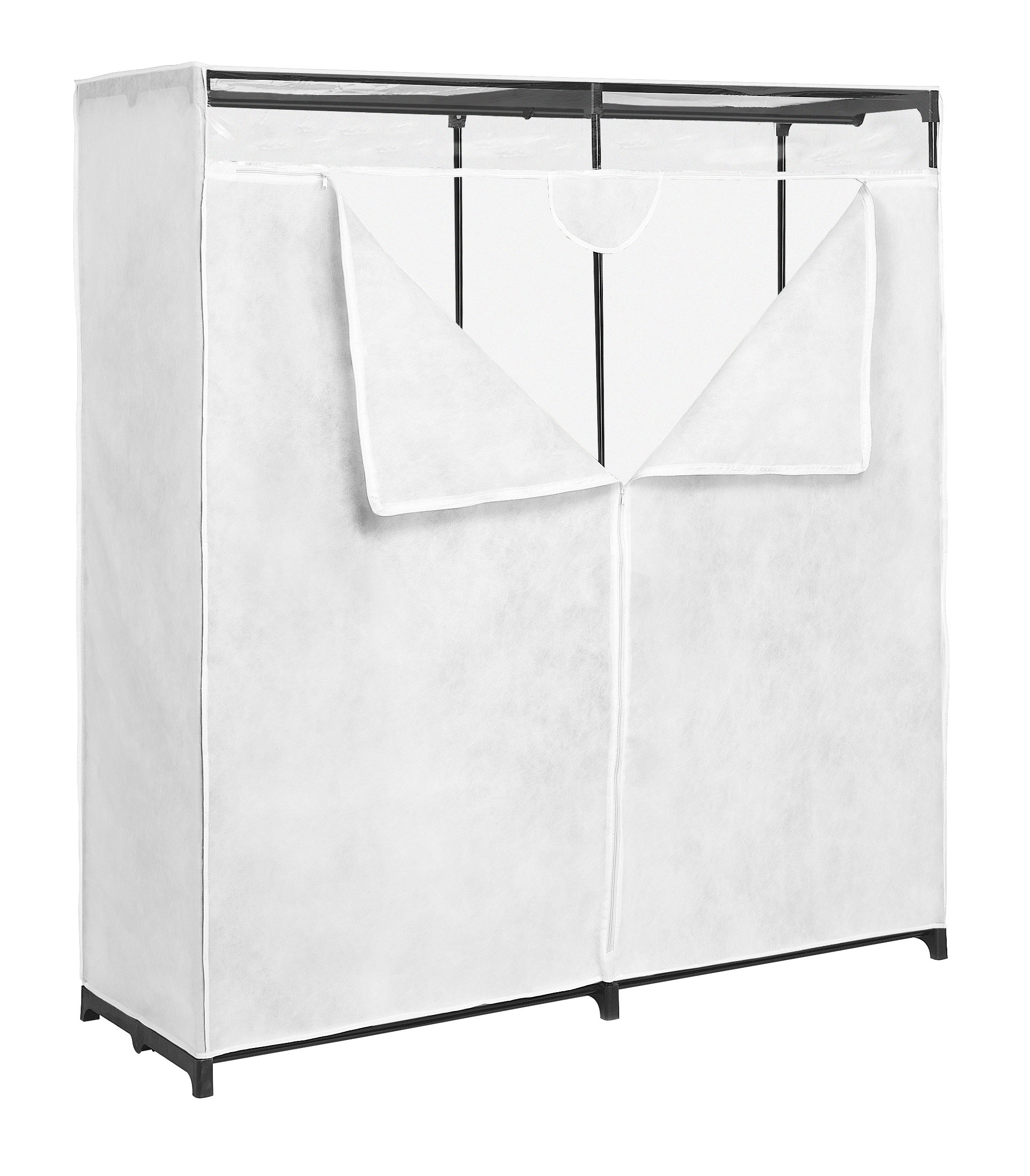 Rebrilliant Lexi-Cal 60'' Metal Clothes Racks & Garment Rack | Wayfair