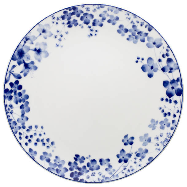 Noritake Bloomington Road Colorful Geschirr-Set 12-teilig - Mehrfarbiges Blumen-Design, Porzellan, Mikrowellen- & Spülmaschinengeeignet