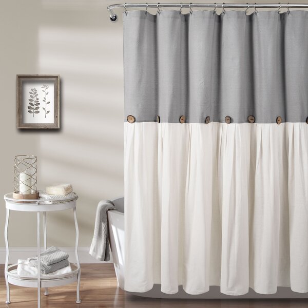 Bathroom Beige Shower Curtain Stripes Men Women Brown Black Grey White Taupe 