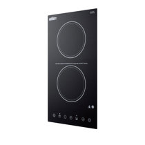 2 burner electric cooktop drop in