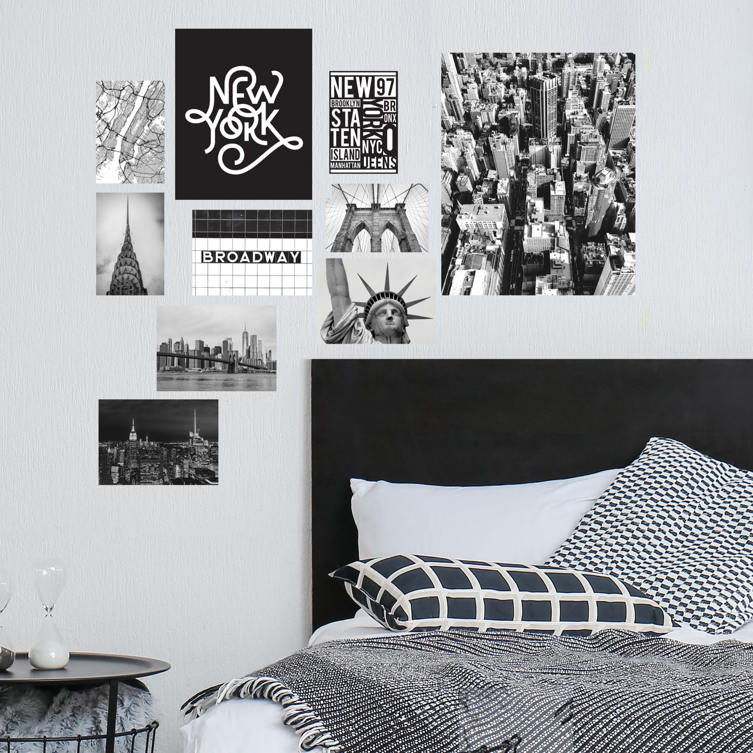 Room Mates NEW YORK CITY GALLERY POSTER KIT GIANT PEEL & STICK WALL