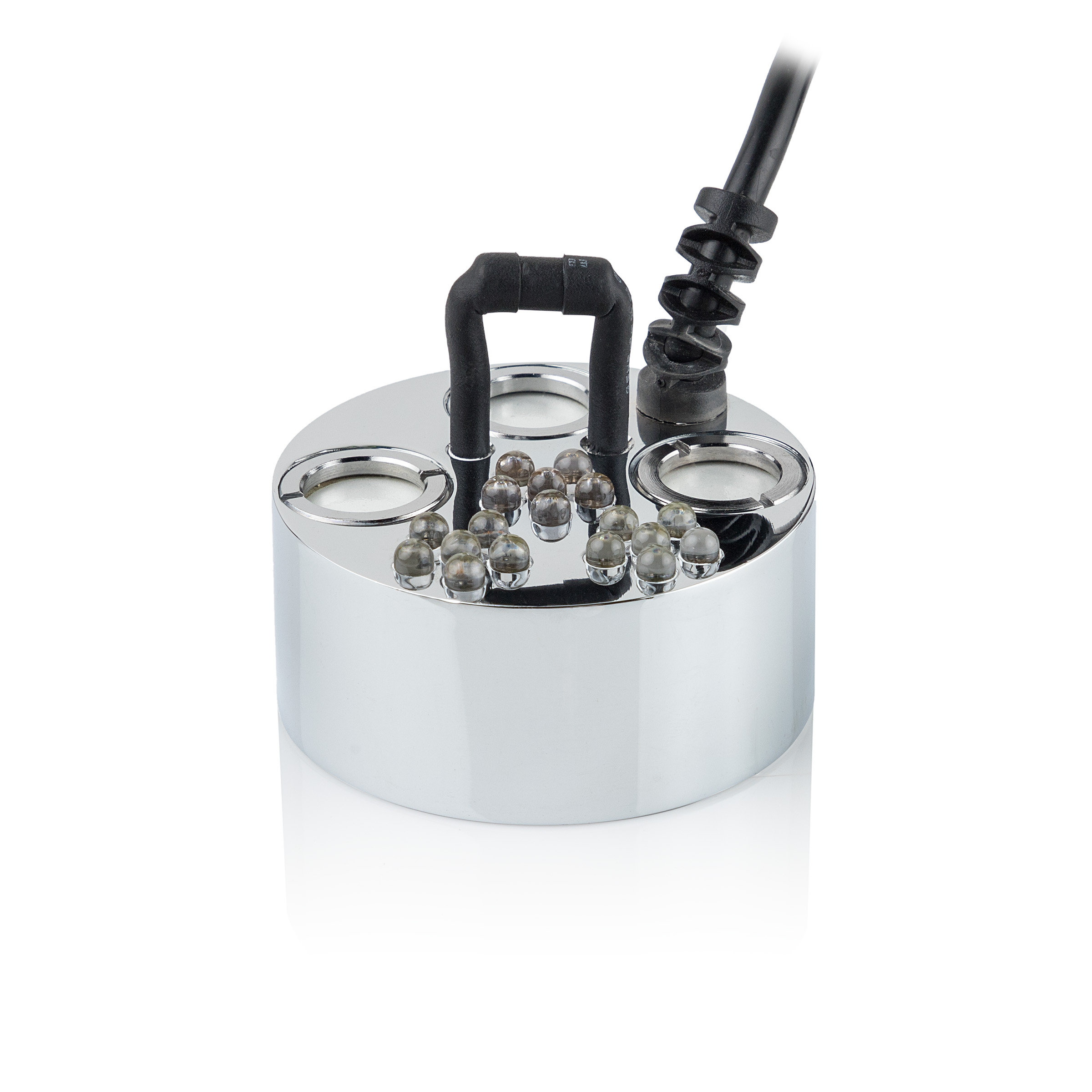 Arlmont & Co. Caron 3 Jet Pond Fogger, Transformer and Ring, 18 LED