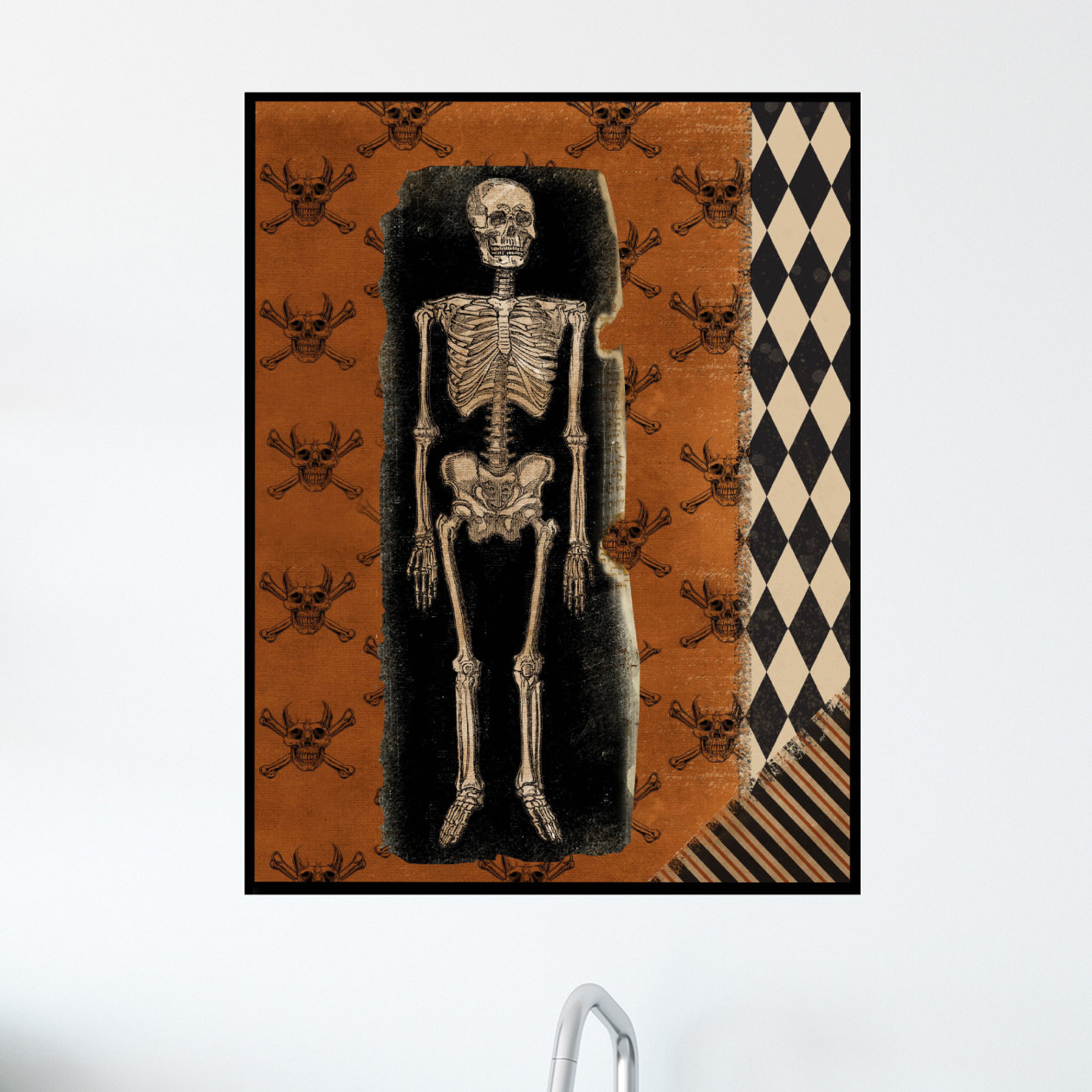 The Holiday Aisle® Skeleton Wall Decal Wayfair