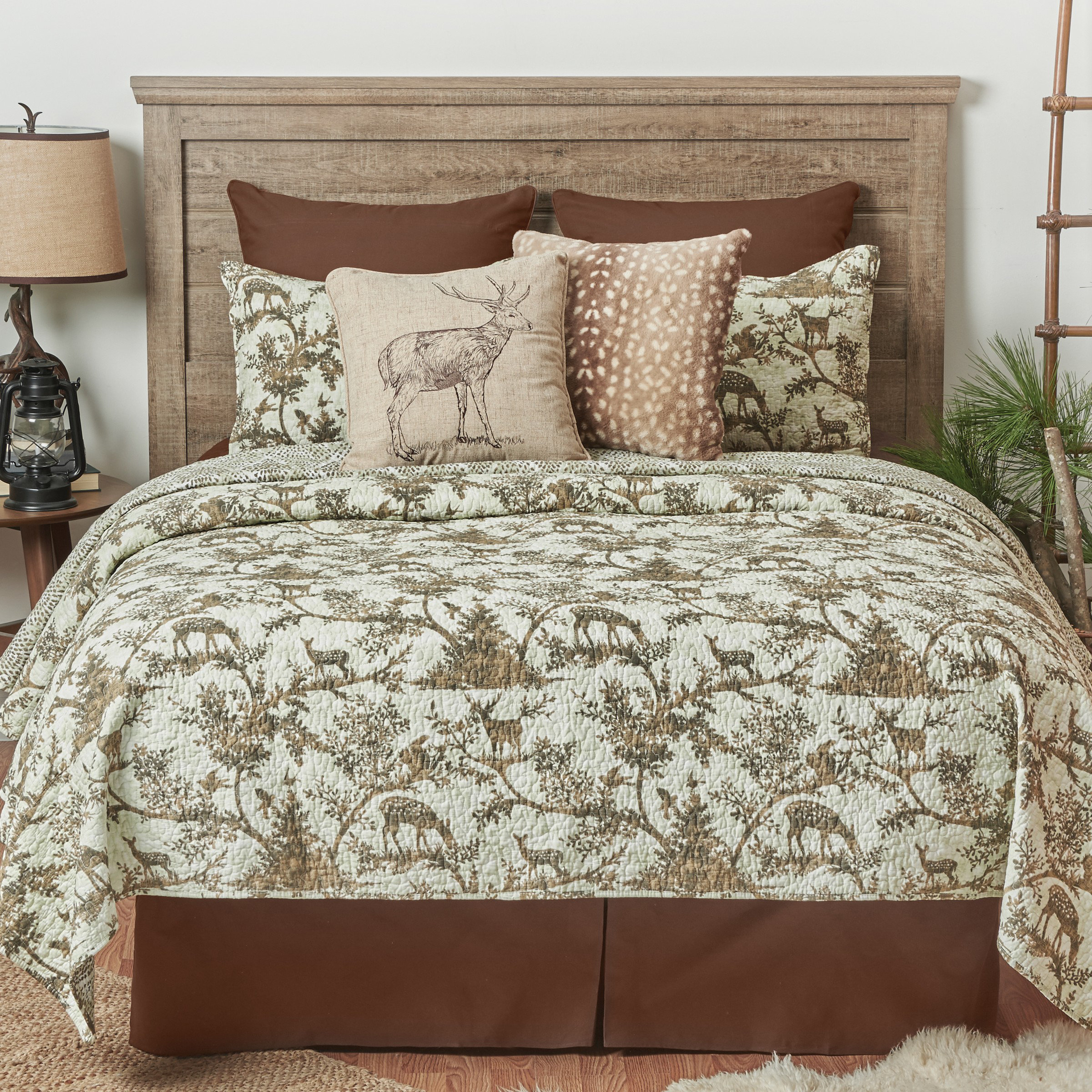 Loon Peak® Bolinas Tan Standard Cotton Reversible Quilt Set & Reviews |  Wayfair