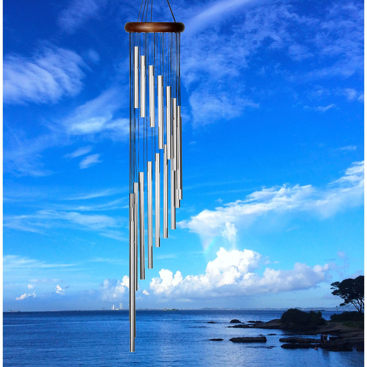 Woodstock Chimes Habitats Rainfall Wind Chime & Reviews Wayfair