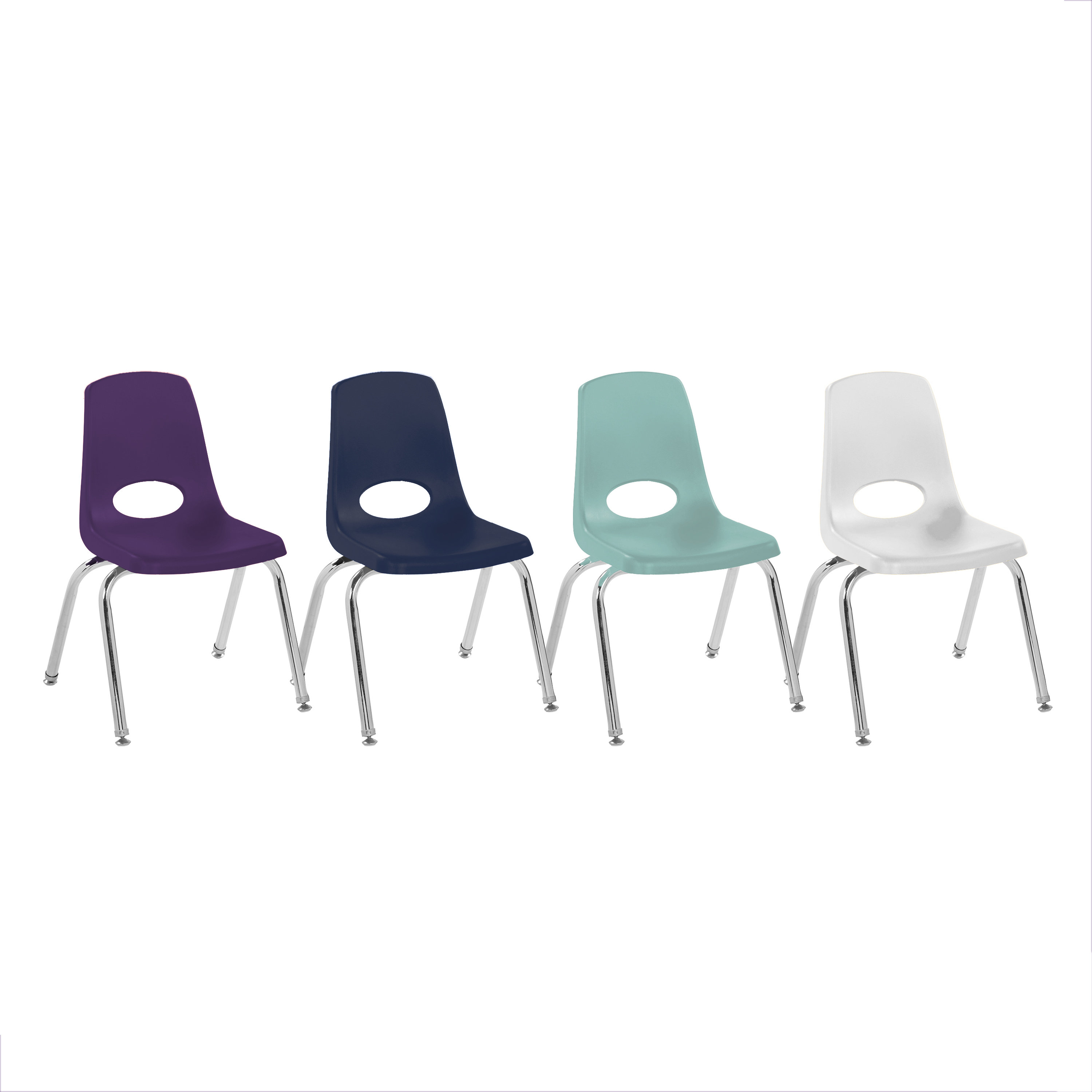 Factory Direct Partners Stack With Swivel Glides Classroom Chair Wayfair