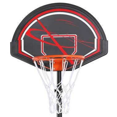 YAHEETECH Indoor Adjustable Height Basketball Set 